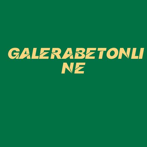 Logo da GALERABETONLINE